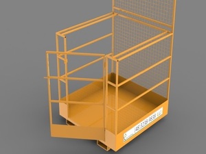 Foto - Cesto de Trabalho para Empilhadeira