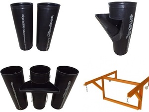 Foto - Dutos Condutores de Entulho