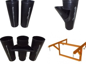 Foto - Dutos Condutores de Entulho