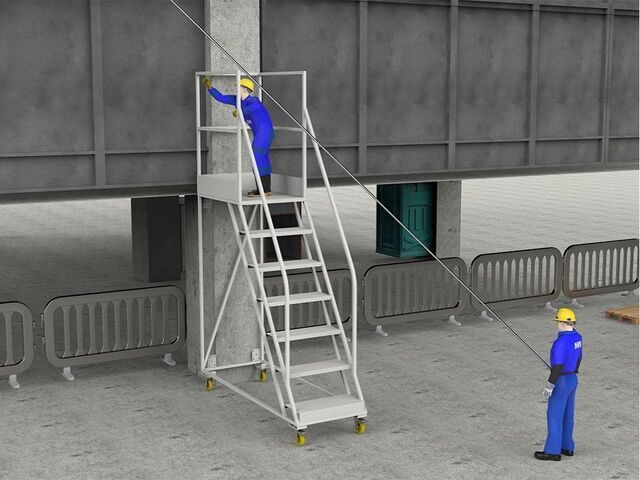 Foto - Escada Plataforma