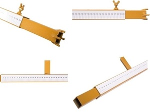 Foto - Escantilhão de Compressão Graduado Regulável com Régua