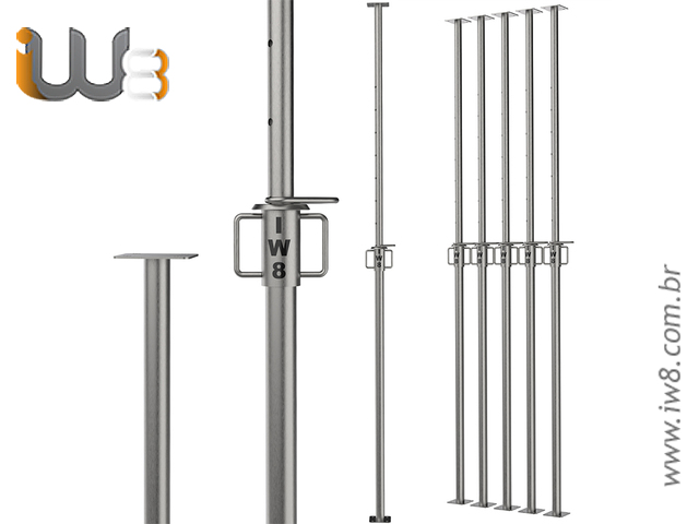 Foto - Escora de Aço