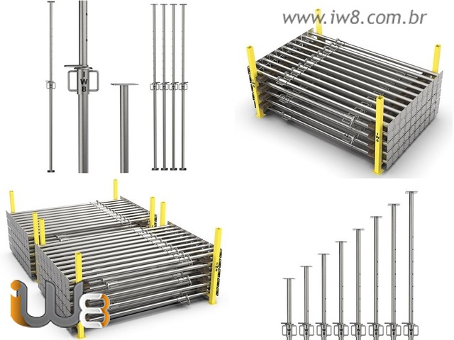 Foto - Escora de Laje de Ferro