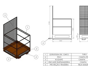 Foto - Fabrica de Peças para Empilhadeira