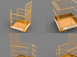 Foto - Fabricação de Gaiola para Empilhadeira