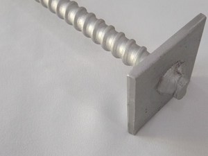 Foto - Barra de Ancoragem 5/8 com Chapa