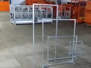 Foto - Gabarito de Alvenaria