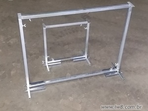 Foto - Gabarito para Janela Alvenaria Estrutural