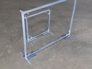 Foto - Gabaritos Metálicos Alvenarias