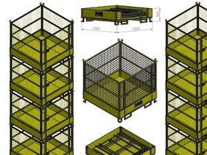 Foto - Gaiola de Armazenamento