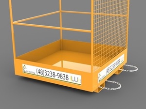 Foto - Gaiola de Segurança para Empilhadeira
