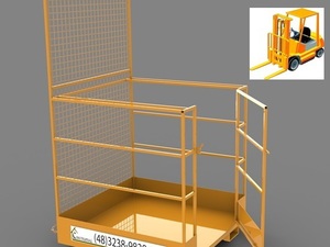 Foto - Gaiola Empilhadeira