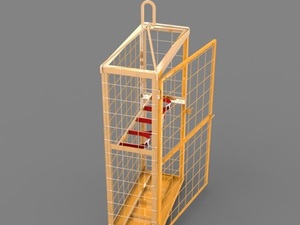 Foto - Gaiola para Transporte de Cilindros