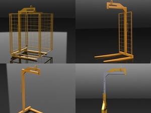 Foto - Garfo de Grua