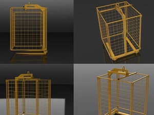 Foto - Garfo Paleteiro com Grade de Proteção