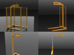 Foto - Garfo Paleteiro para Grua