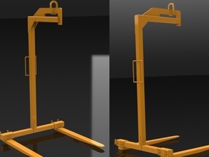 Foto - Garfo Paleteiro para Munck