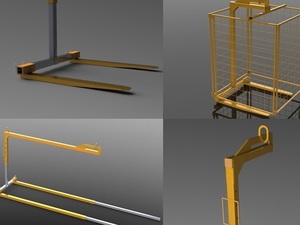 Foto - Garfo Paleteiro para Palets