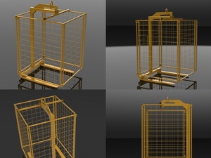 Foto - Garfo Pallet com Tela de Proteção