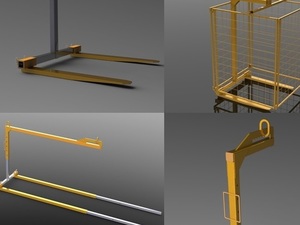 Foto - Garfo Pallet para Grua