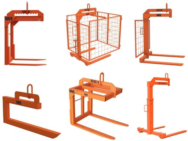 Foto - Garfo Pallet para Munck