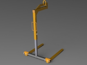 Foto - Garfo Pallet Regulável