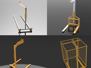 Foto - Garfo para Grua