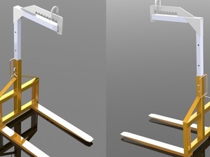 Foto - Garfo para Guindaste