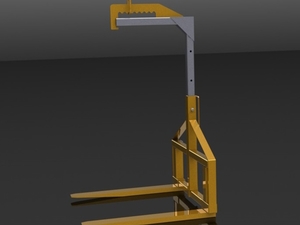 Foto - Garfo para I&ccedil;amento com  Monovias