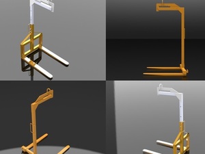 Foto - Garfo para Içamento de Pallet