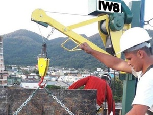 Foto - Guincho de Carga para Construção Civil