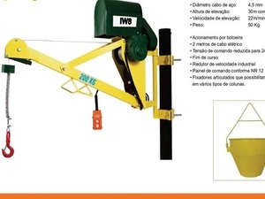 Foto - Guincho de Coluna IW8 de 200kg até 1000kg