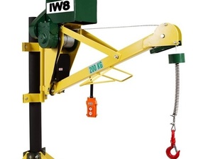 Foto - Guincho Elétrico Usado na Construção Civil