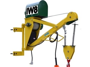 Foto - Guincho Elétrico Usado na Obra