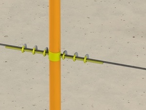 Foto - Linha de Vida com Cabo de Aço