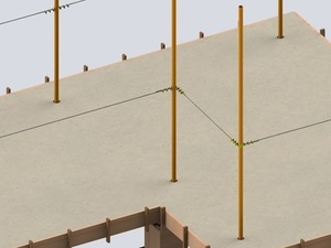 Foto - Linha de Vida Horizontal