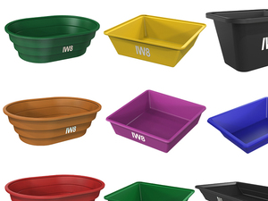 Foto - Masseira Plástica para Concreto