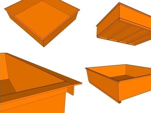 Foto - Masseiras Metálicas para Pedreiro