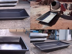 Foto - Masseiras Plásticas para Concreto