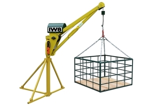 Foto - Mini Grua 500kg para Construção Civil