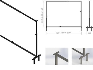 Foto - Modelos de Gabaritos Ajustáveis