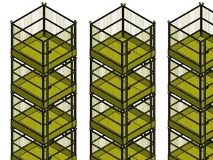 Foto - Palet Gaiola de Armazenamento