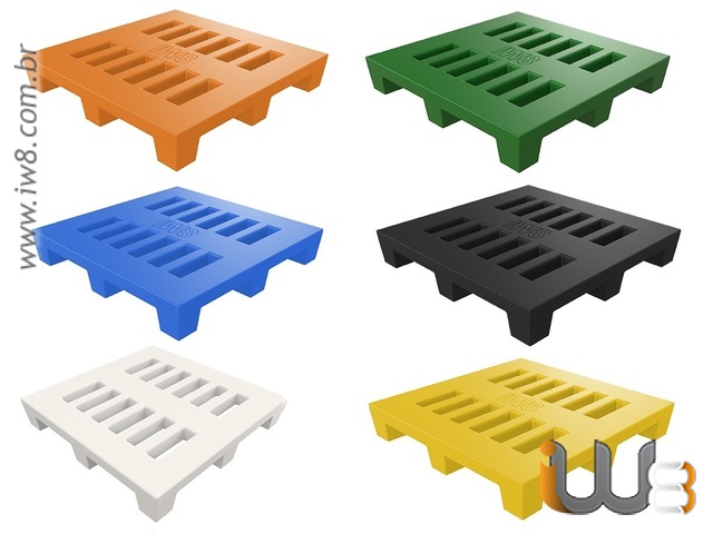 Foto - Pallet de Plástico Grande