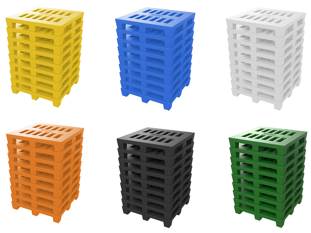 Foto - Pallet Plástico 100x120