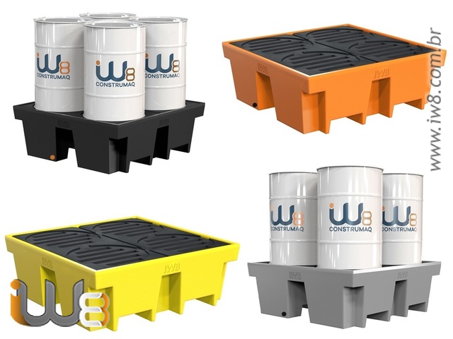 Foto - Pallets de Contenção