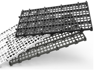 Foto - Piso Plástico Estrado Modular Antiderrapante Banheiro Areas Molhadas
