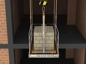 Foto - Plataforma de Descarga para Grua