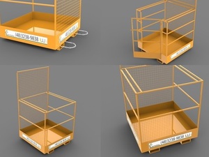 Foto - Plataforma de Trabalho para Empilhadeira