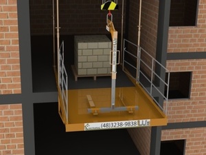 Foto - Plataforma para Descarga em Andar