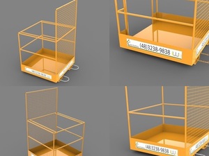 Foto - Plataforma para Eleva&ccedil;&atilde;o com Empilhadeira